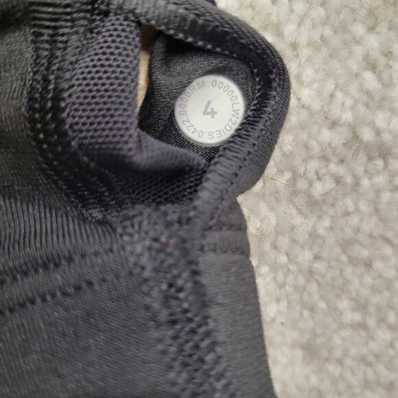 Lululemon Ribbed One-Shoulder Sports Bra Women’s Size 4 Asymmetrical Athletic - Picture 5 of 7